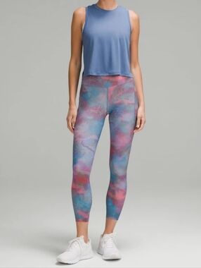 NWOT Lululemon Fast and Free High-Rise Tight 25” Pockets Size 6